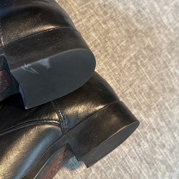 ARIAT Women's Competitor Lace Up Barn Boots Leather Paddock Heritage Bla… - Picture 6 of 10